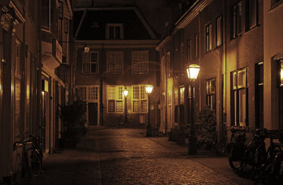 An alley in Leiden