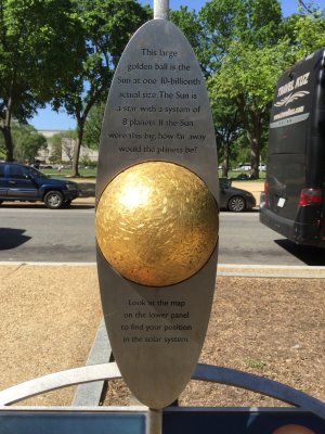 In front of the Air & Space Museum