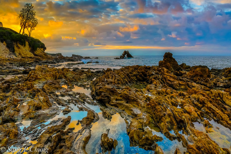dawning at Little Corona