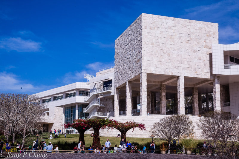 pavilion of Getty Center Museum