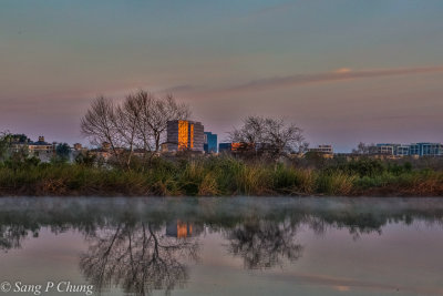 City of Irvine at sunrise