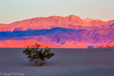 sunrise at Death Valley