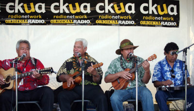  2012_08_12 Lark Clark interviews George Kahumoku Jr. and the Masters of Hawaiian Music on CKUA