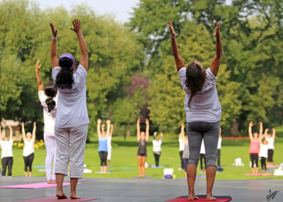 2014_08_14 Yogathon at Alberta Legislature