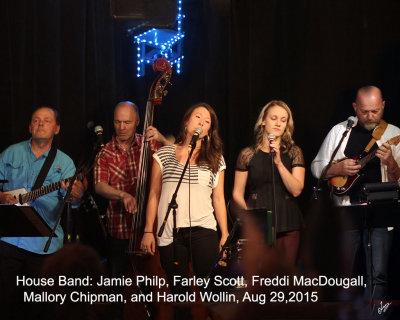 2015_08_29 Blue Chair House Band with Mallory Chipman and Freddi MacDougall