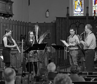 2016_03_19 Edmonton Saxophone Quartet