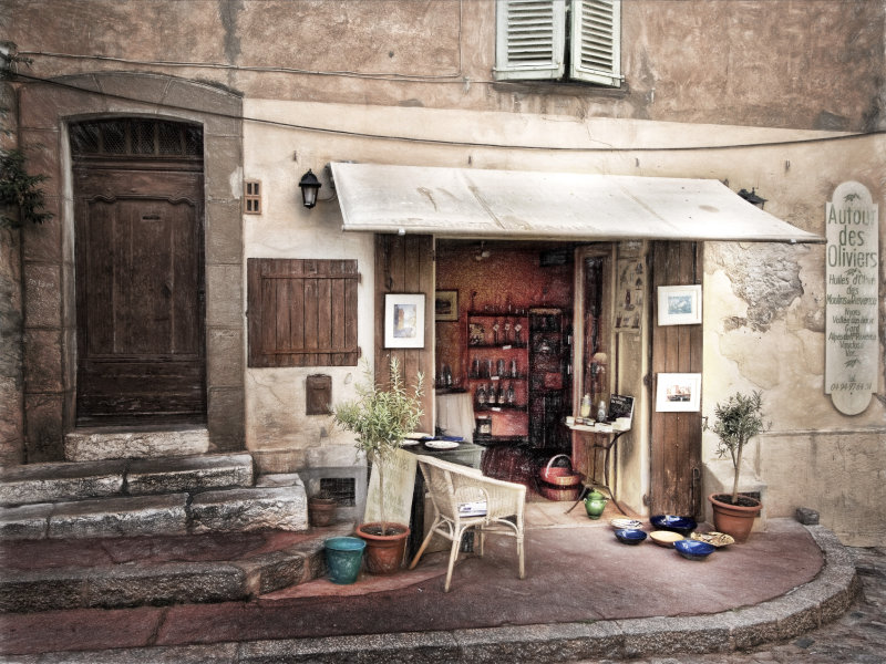 Corner shop, Saint Tropez