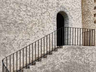 Steps and railings