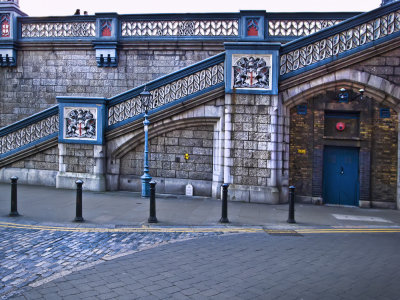 Tower Bridge steps