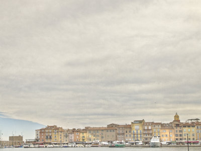 St Tropez Harbour skyline 