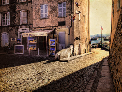 Evening light down to the Harbour