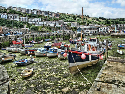 Harbour at low tide