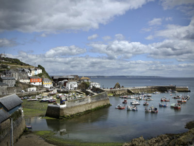 Harbour high view at low tide