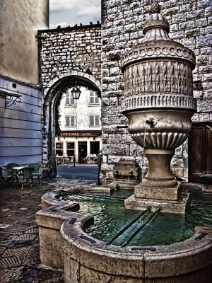 Fountain at Vence