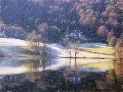Frosty morn - Rydal Water