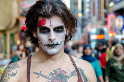 Times Square Zombie