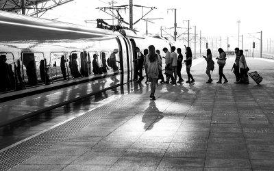 Boarding the high speed rail for the return trip to Shanghai. CZ2A3273.jpg