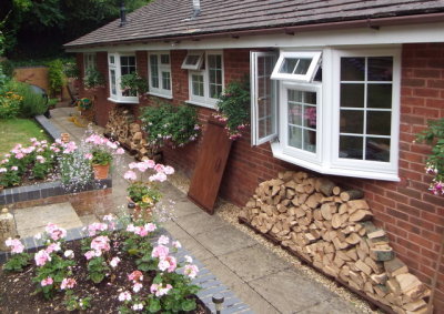 Logs for the wood burner