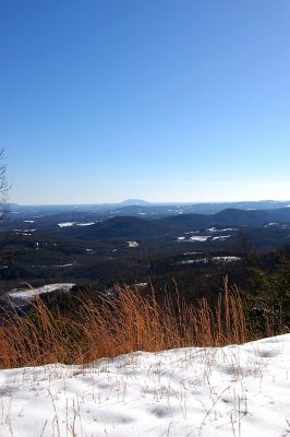 Blue Ridge Mountian's Snow and the Foothills of the Ridge Mountian's By:Barry Towe Photography