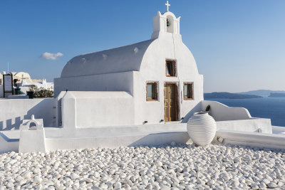Santorini church