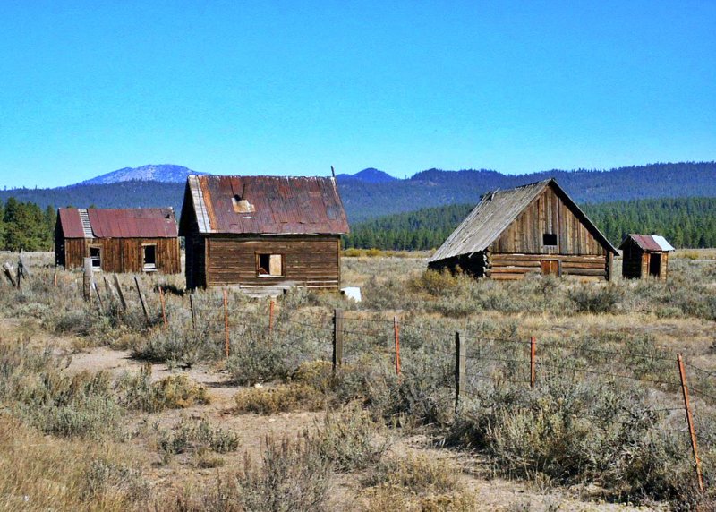 Whitney Ghost Town homes