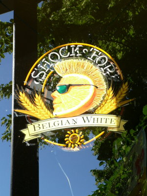 Shock Top Beer Neon Sign