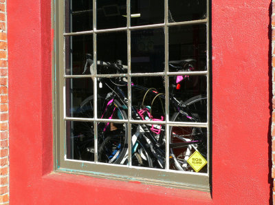 Bikes In The Window