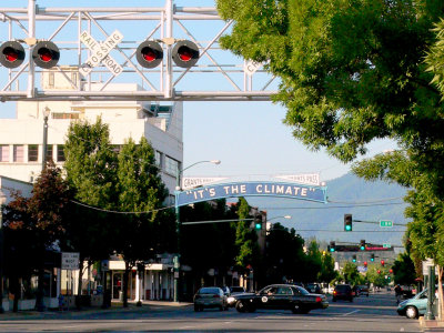 Its the Climate view down 6th Street