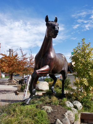 Joseph Horse Sculpture