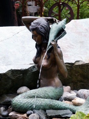 Mermaid Sculpture in Skagway