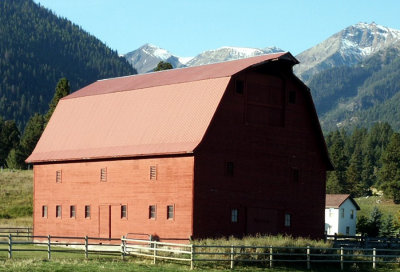 Joseph Alps Barn out Airport Road