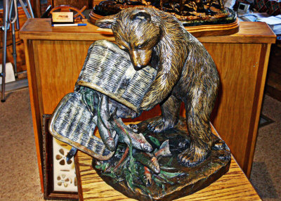 David Manuel Bear Sculpture