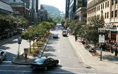 Avenue McGill College Montreal