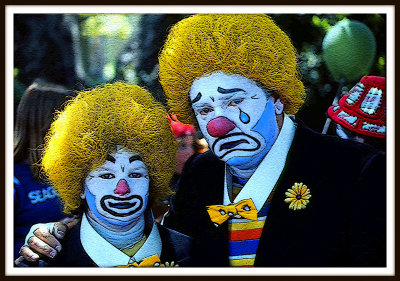 Shrine Clowns at DeAnza Day