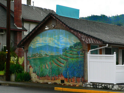 Motel Vineyard Mural