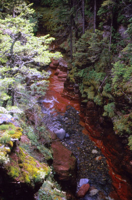 Peace Park red rock gorge