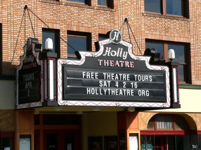 Holly Theater Maquee