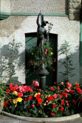 Mercury in Butchart Gardens