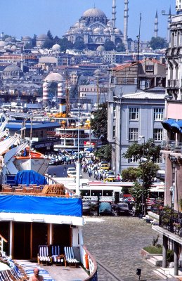 Istanbul-view from dockside