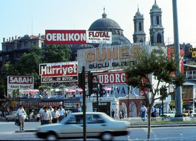 Istanbul Advertising Signs