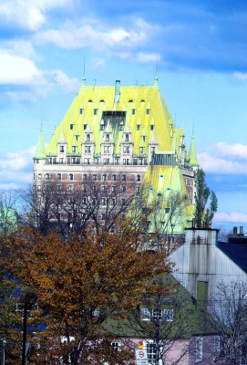 Old Quebec Frontenac from side