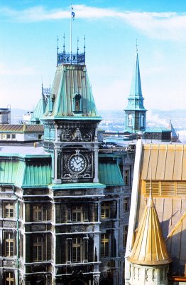 Old Quebec Clock Tower
