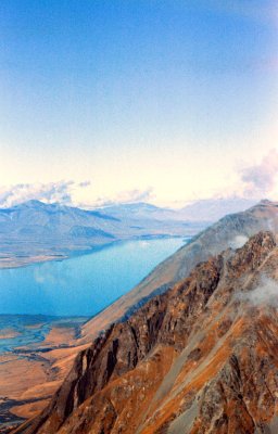 New Zealand Mountain near Cook Glacier