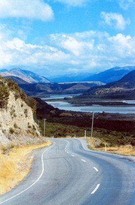 NZ South Island view