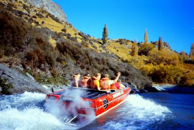 New Zealand Queenstown Shotover Jet Tour