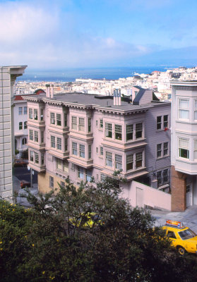 San Francisco view toward Bay