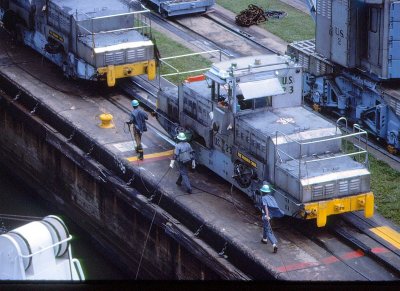 Panama Canal Mules