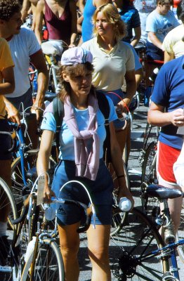 DeAnza Day cyclists