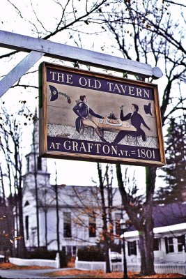 Vermont Grafton Old Tavern Sign