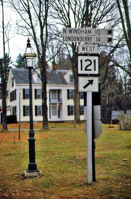 Vermont Grafton Road Sign